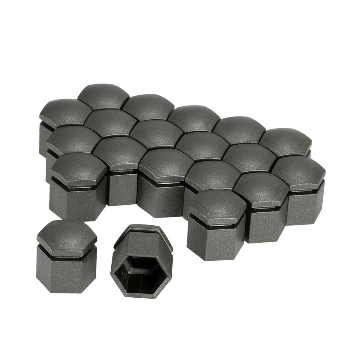 20Pcs 19MM Grey Car Wheel Nut Cover Bolt Cap Replacement for Vauxhall Opel