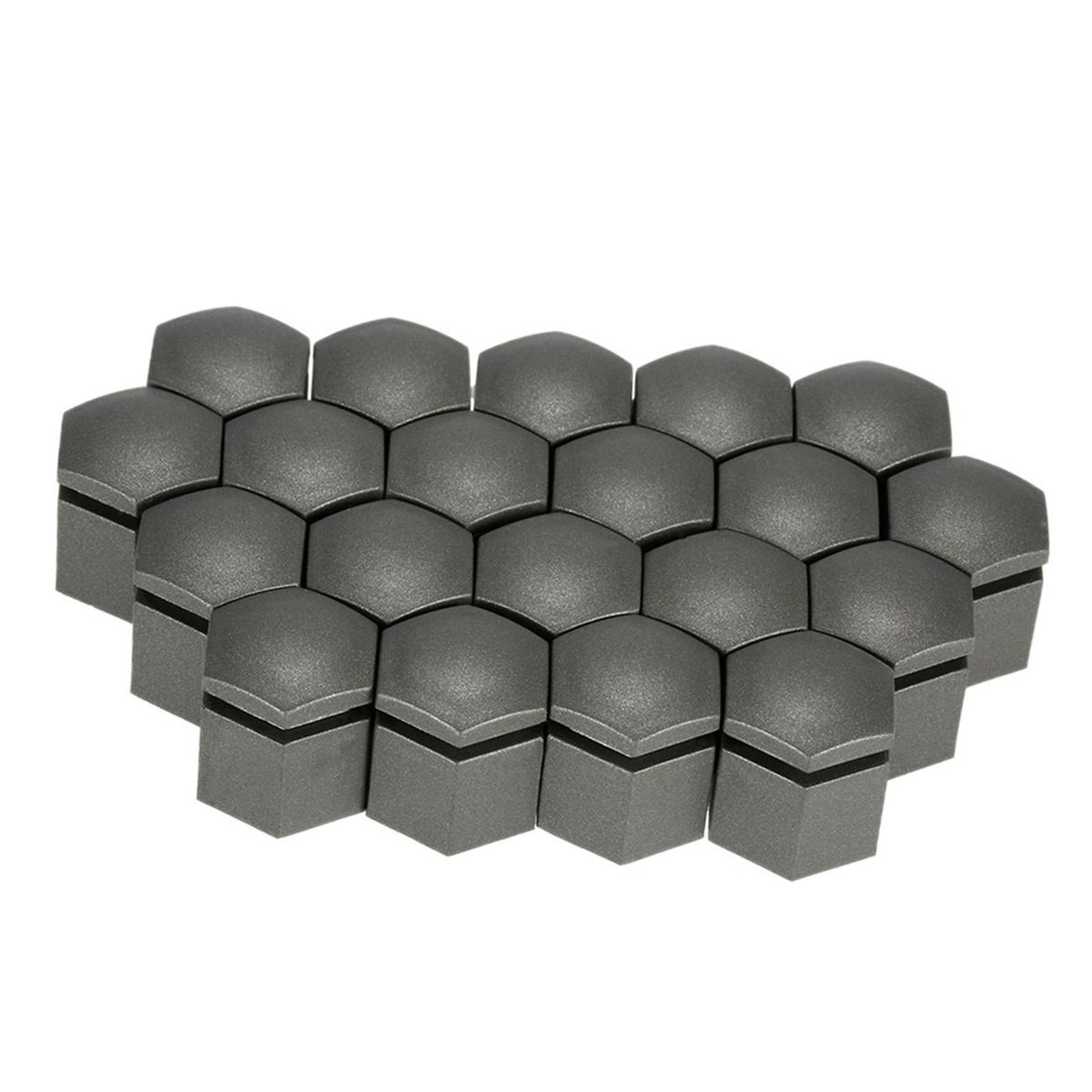 20Pcs 19MM Grey Car Wheel Nut Cover Bolt Cap Replacement for Vauxhall Opel