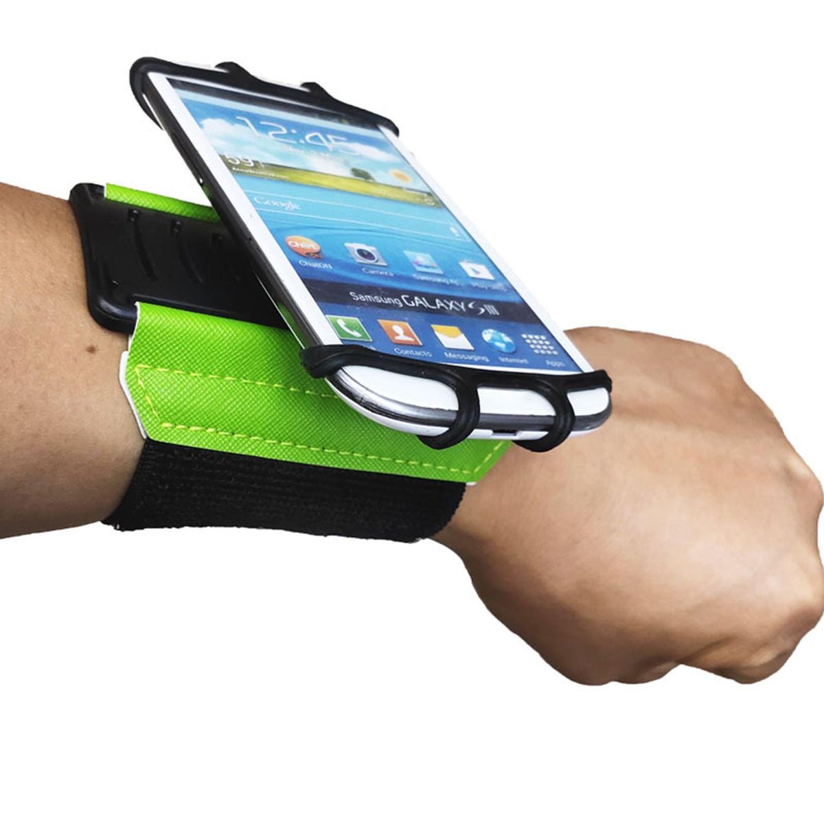 Sports Phone Bag Outdoor Sports Phone Arm Bag Green