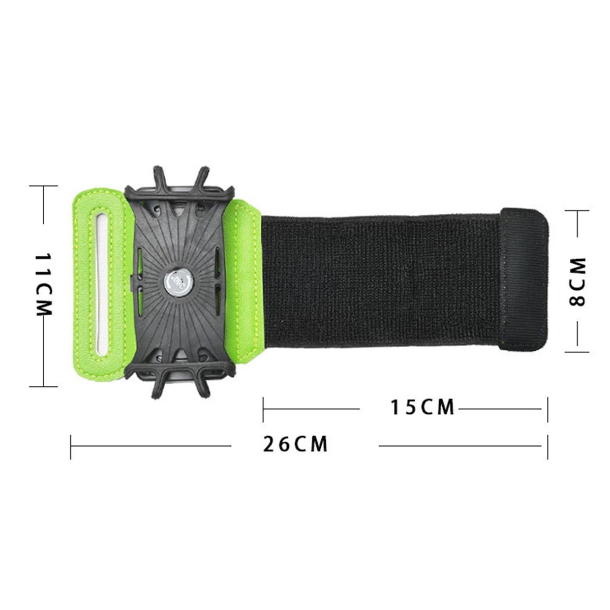 Sports Phone Bag Outdoor Sports Phone Arm Bag Green