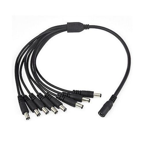 8-Way CCTV Camera Power Adapter Supply Splitter[5Pieces]