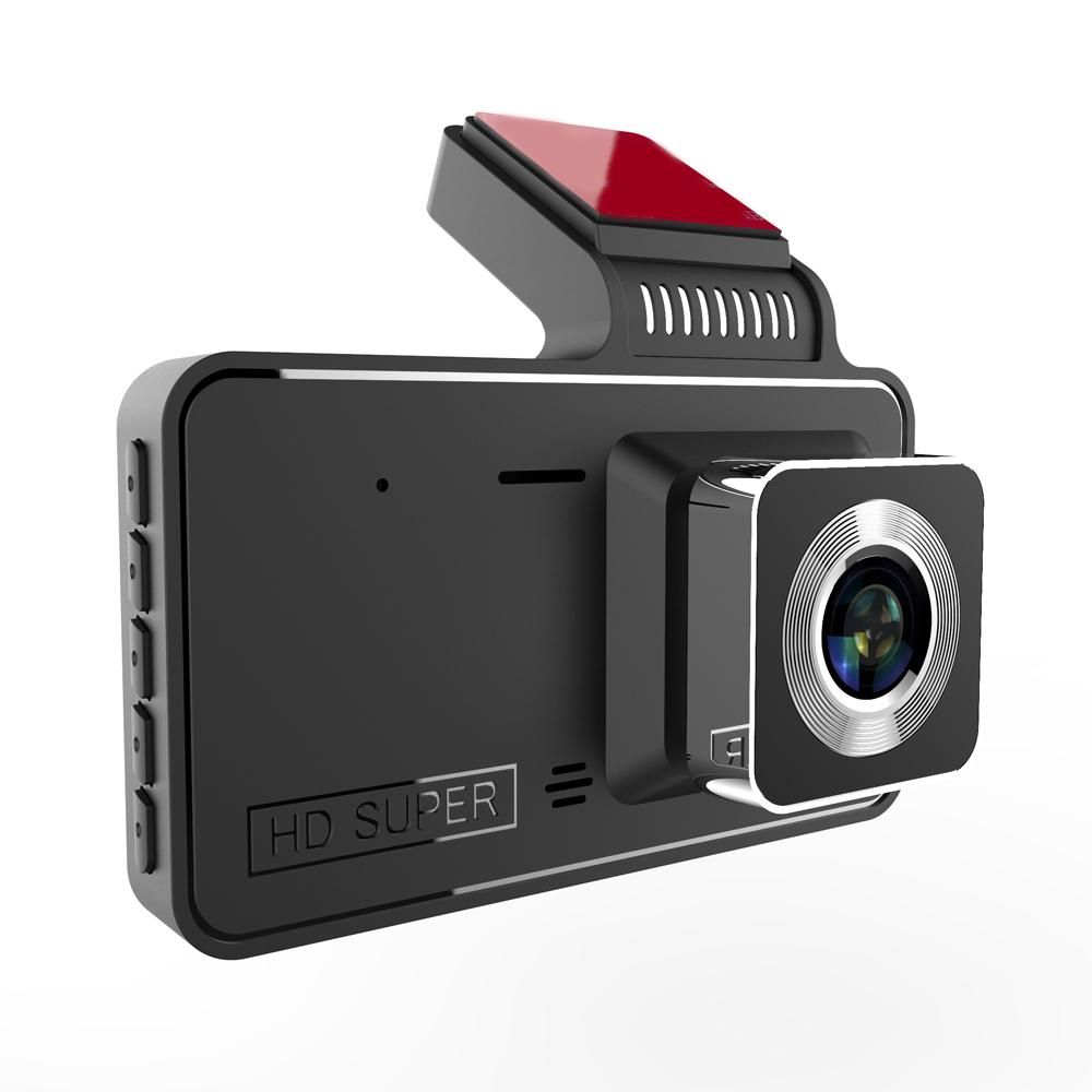 1080P DVR Dash Camera 4 Inch Car Dashcam Driving Recorder 170° Wide Angle with Touchscreen Support Night-Vision Loop Recording Motion Detection Reversing Picture