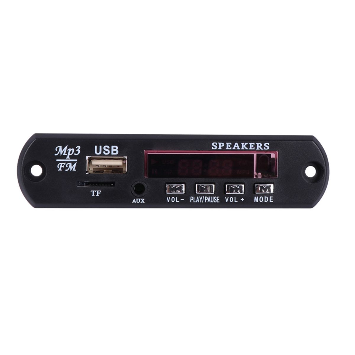MP3 Decoder Board   LCD Display Bluetooth-compatible Black
