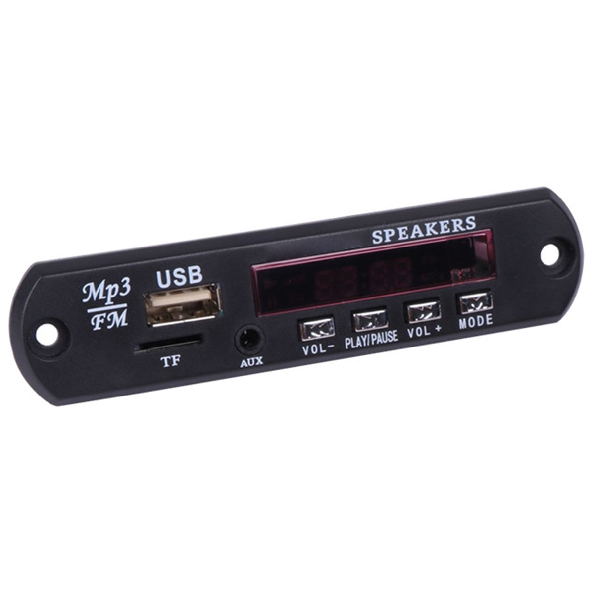 MP3 Decoder Board   LCD Display Bluetooth-compatible Black