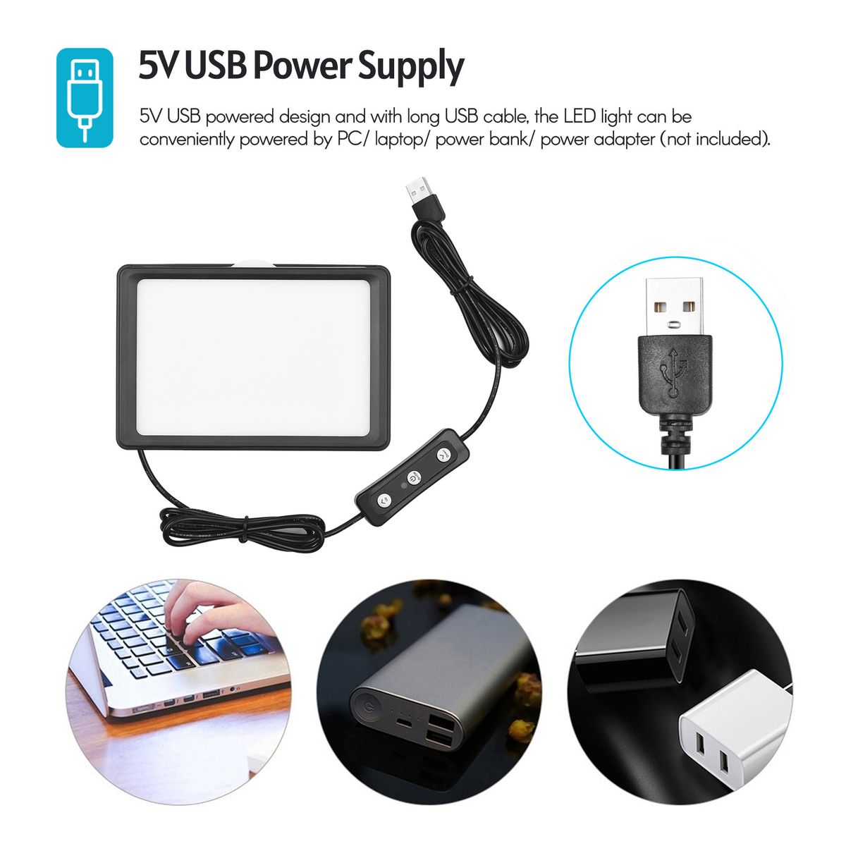USB Lighting Kit For Live Video Recording