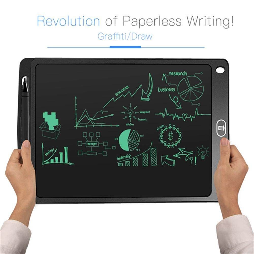 AS1010A 10 Inch Portable LCD Writing Tablet Digital Drawing Notepad Handwriting Board With Pen Black (black)