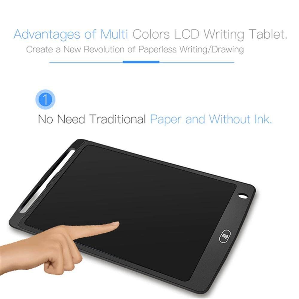 AS1010A 10 Inch Portable LCD Writing Tablet Digital Drawing Notepad Handwriting Board With Pen Black (black)