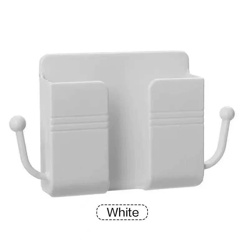 1PC Wall Mount Phone Holder White