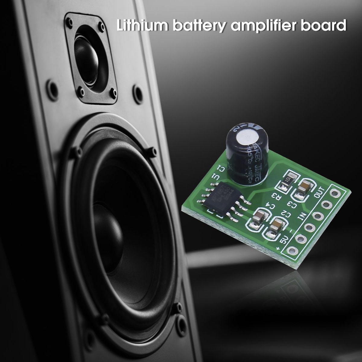 XH-M125 Speaker Sound Board 6W Audio Placa Board Amplificador Green