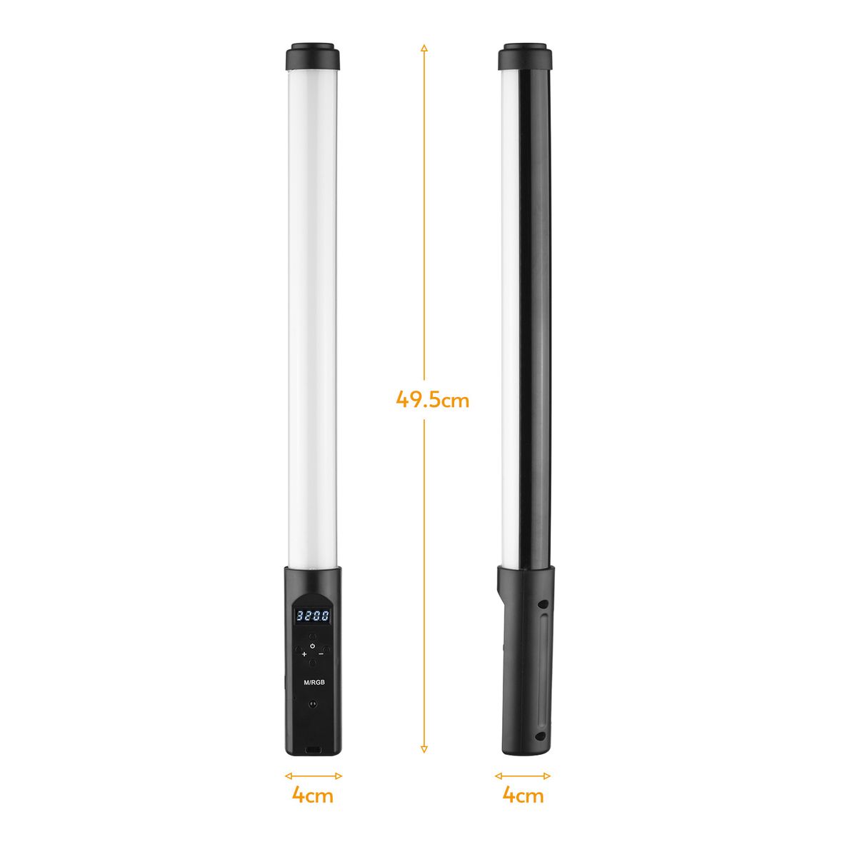 Handheld RGB Tube Light LED Video Light Colorful Lighting