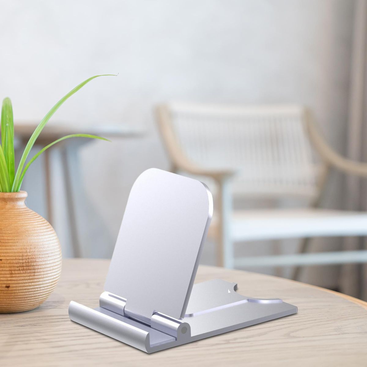 Cell Phone Stand Holder Adjustable Metal Multi Angle