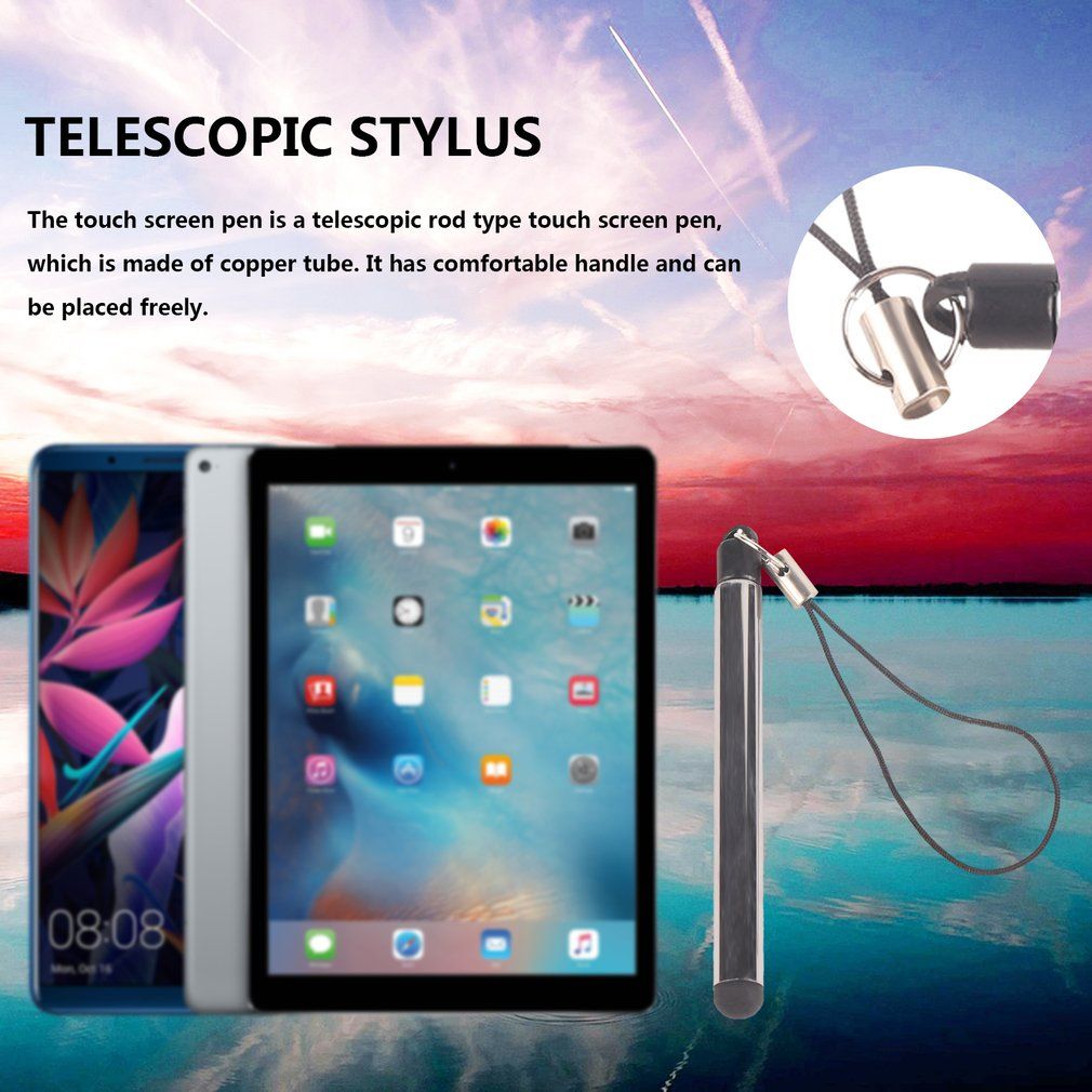 Universal Touch Screen Pen Capacitive Stylus Pen For Smart Phone Tablet-multicolor