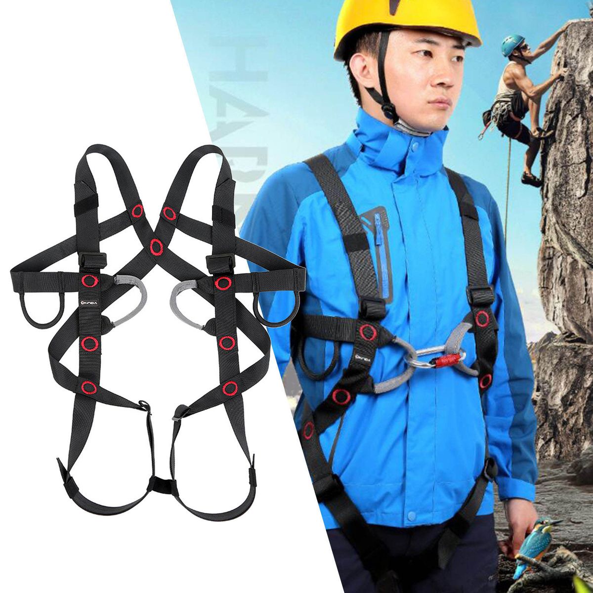 Wearable Harness Seat Belt Full Body Safety Climbing For