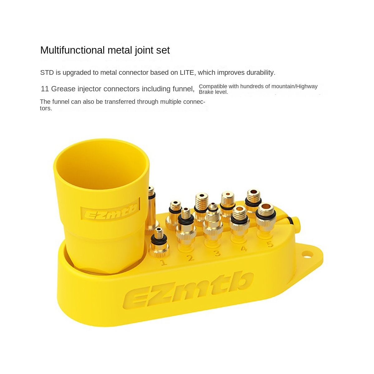 Ezmtb 2021 PRO Bicycle Hydraulic Disc Brake Oil Bleed Kit