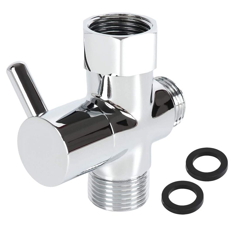 GTBL Brass Bidet T Adapter Valve 3 Way Shut Off Tee