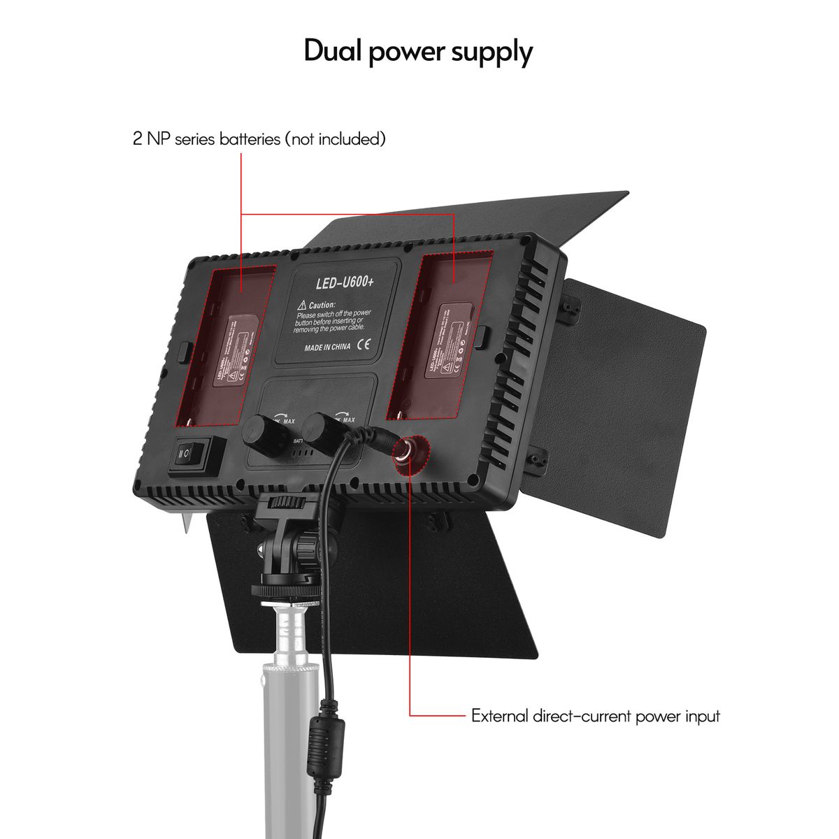 Professional LED Video Light Photography Light Panel