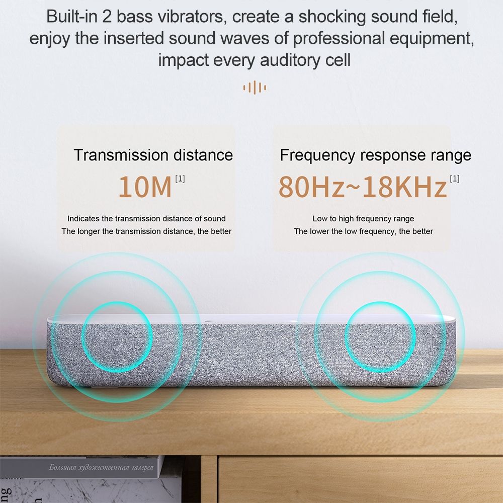 D21 Witdeer Series Portable Wireless Bluetooth Speaker Support TF Card & AUX & U Disk (White)