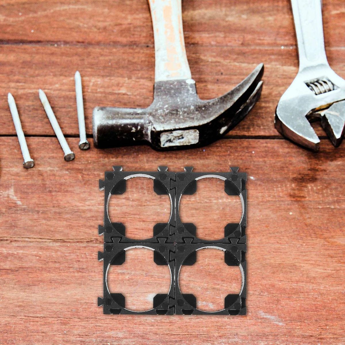 100Pcs 18650 Lithium Battery Holder Bracket for DIY Fixed Ba