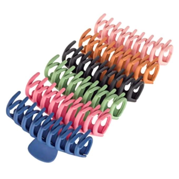 6pcs Women Fashion Hair Claw Clips Girls Elegant Nonslip