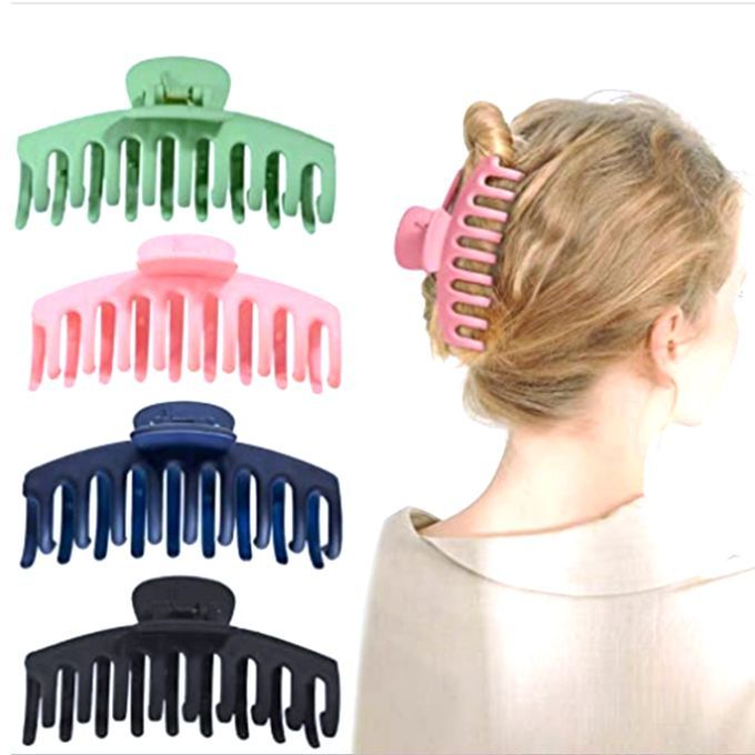 6pcs Women Fashion Hair Claw Clips Girls Elegant Nonslip