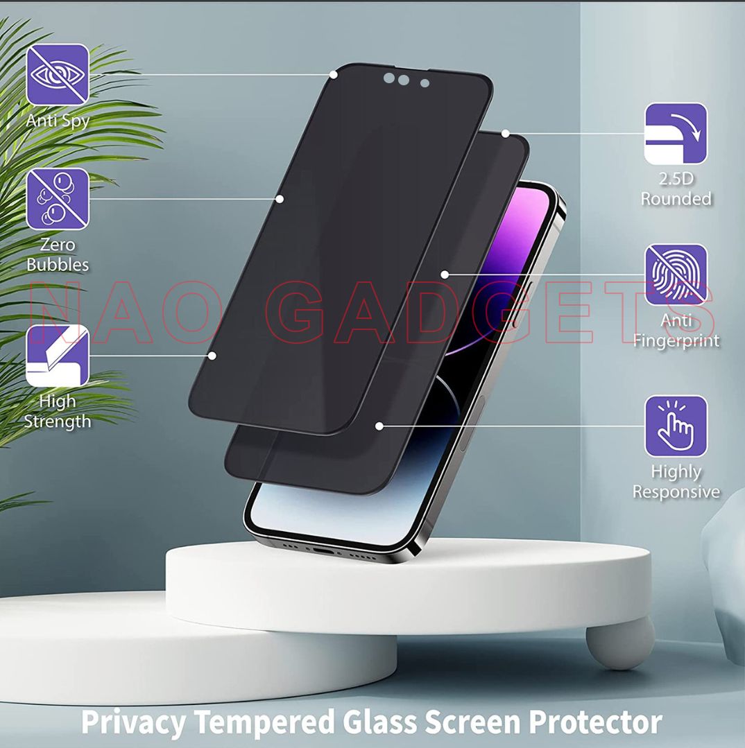 IPhone 14 Pro Max Mate Ceramic Privacy Screen Protector