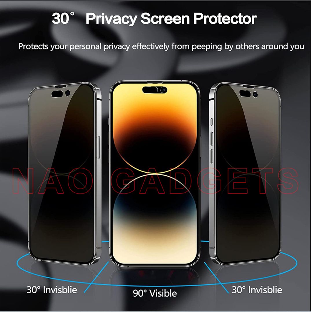 IPhone 14 Pro Max Mate Ceramic Privacy Screen Protector