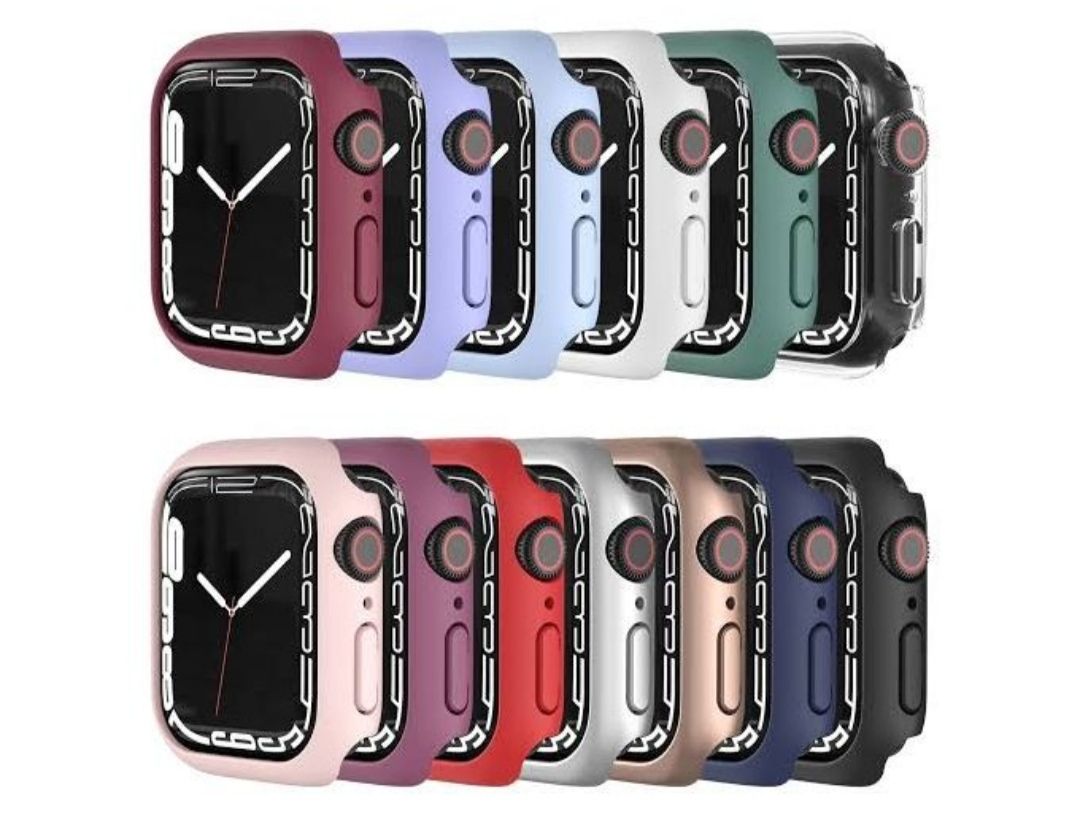 45mm Case + Screen Protector Cover For Watch Series6/ 7 / 8
