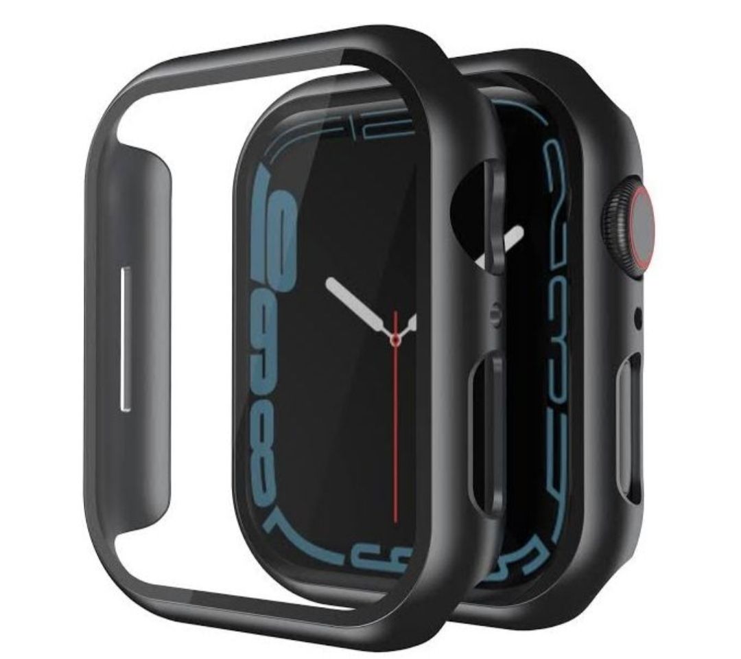 45mm Case + Screen Protector Cover For Watch Series6/ 7 / 8