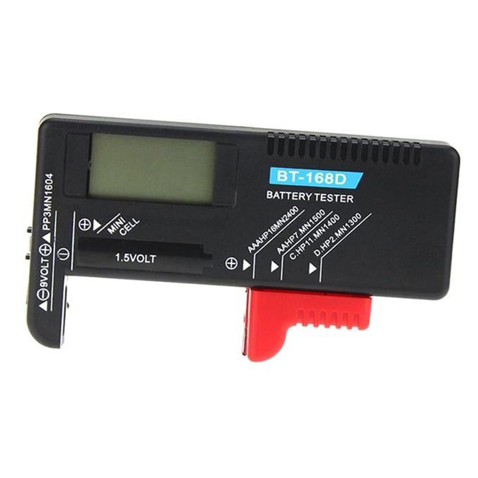 LCD Battery  Battery Checker  For AA AAA C D 1.5V 9V