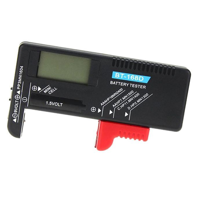 LCD Battery  Battery Checker  For AA AAA C D 1.5V 9V