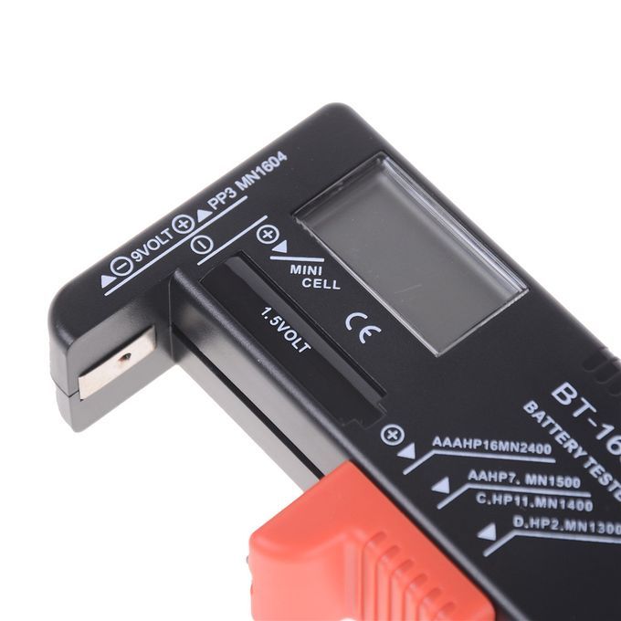 LCD Battery  Battery Checker  For AA AAA C D 1.5V 9V