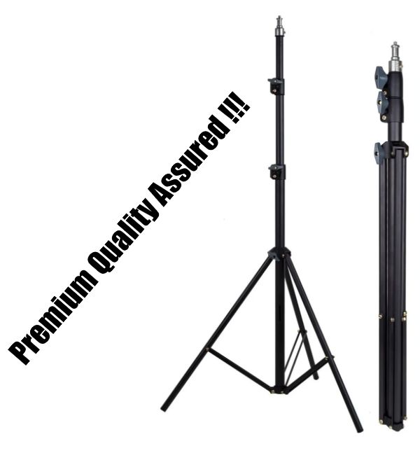 TOP QUALITY 2Meters Light Stand For Reflectors,Softbox Projectors,Spotlights,Umbrellas/ Photo Studio Backdrops.