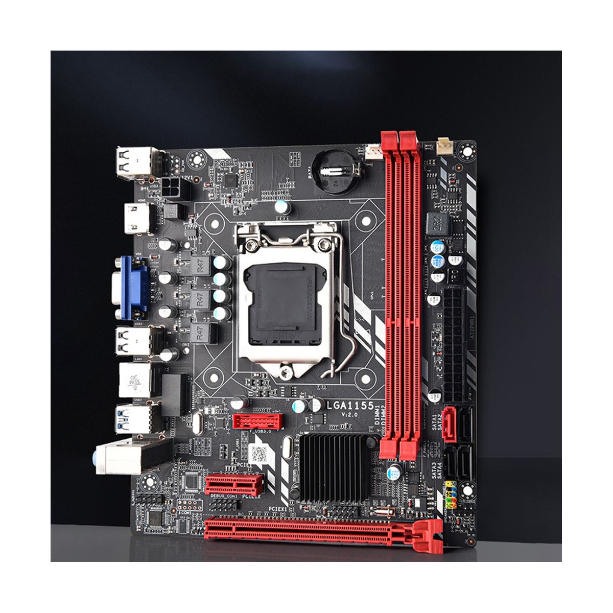 B75M Desktop Motherboard LGA 1155 for I3 I5 I7 CPU 3XUSB 3