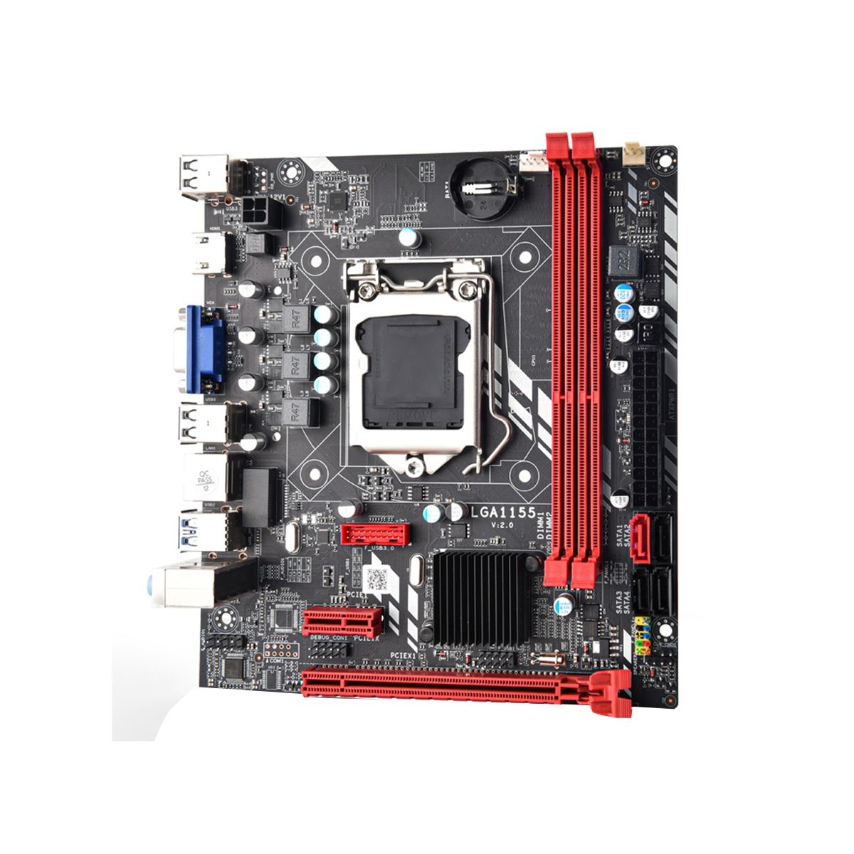 B75M Desktop Motherboard LGA 1155 for I3 I5 I7 CPU 3XUSB 3