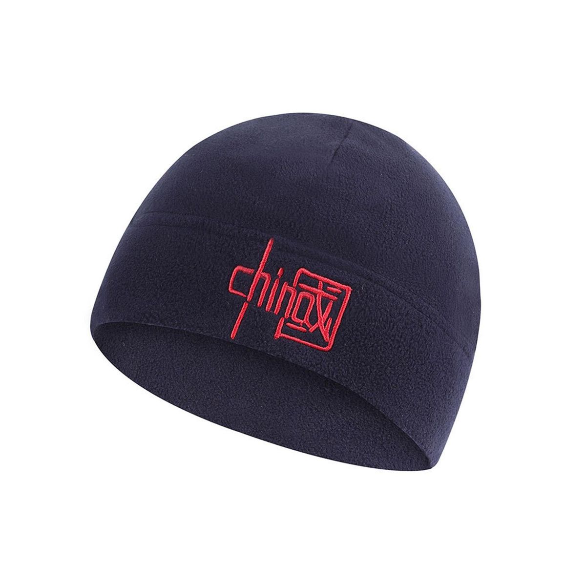 Thermal Hat Cold Weather Face Cover Scarf Navy Blue
