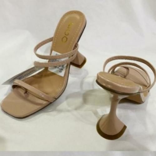 Ladies  Mid Heel  Slippers Heel