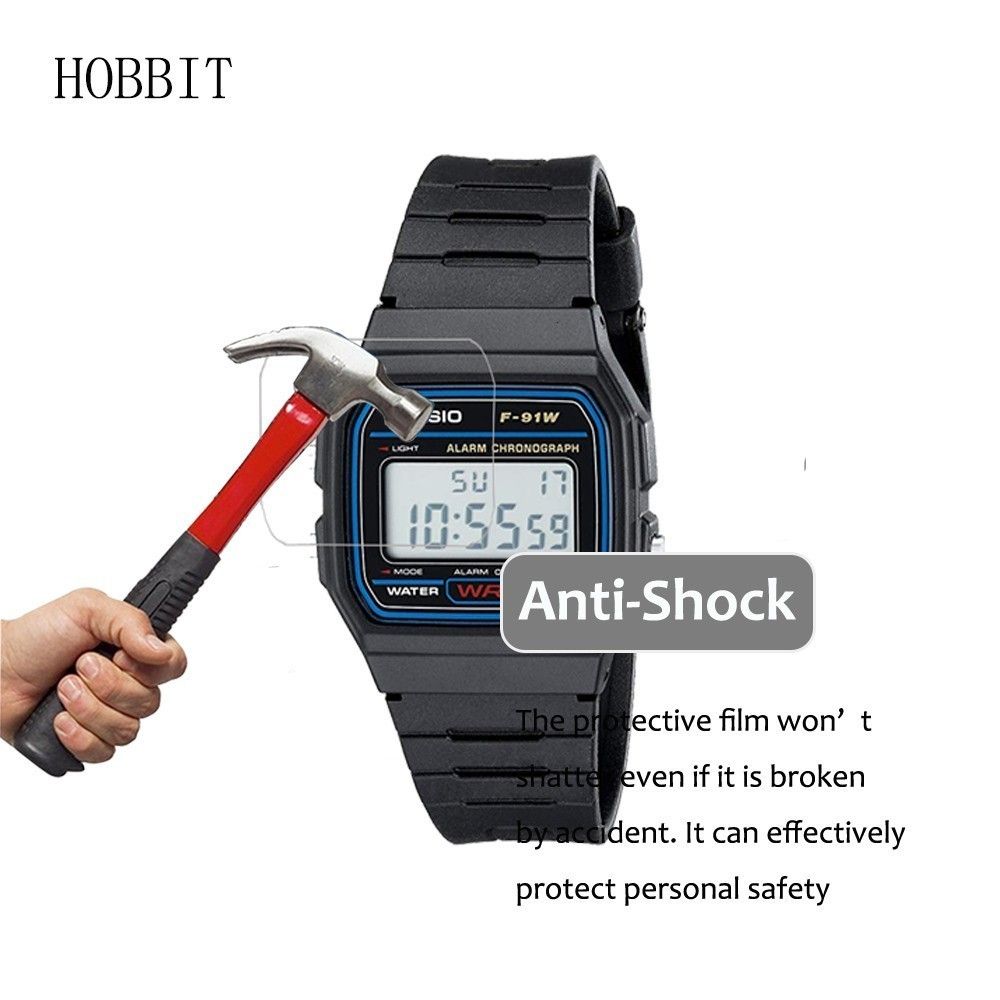 10pack For Casio Men's Classic F91w-1 Nano Explosion-Proof