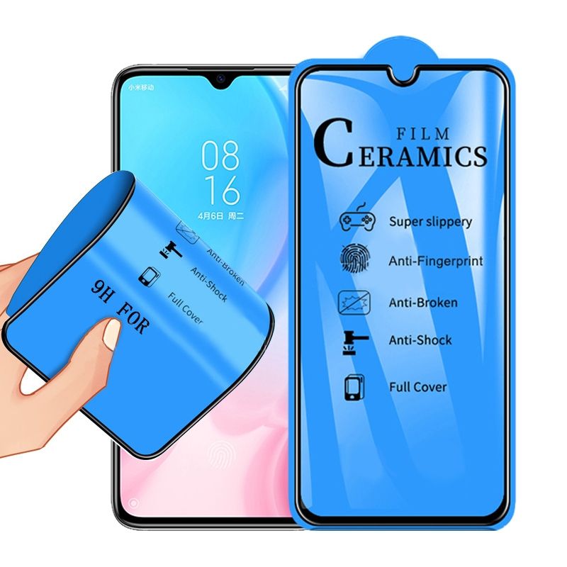 2.5D Full Glue Full Cover Ceramics Film For Xiaomi Mi A3 Lite / Mi CC9 / Mi 9