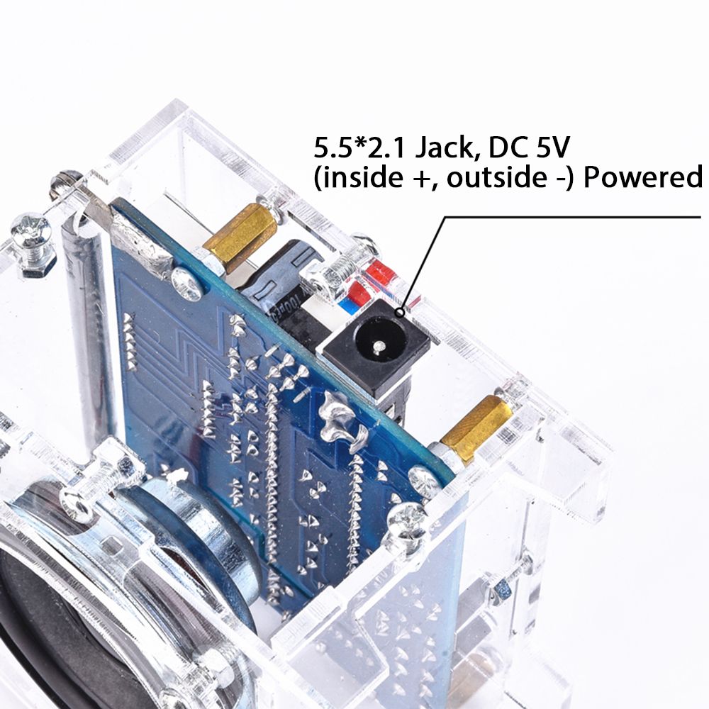 LED Digital FM Radio DIY Kit SCM FM Radio Module Soldering