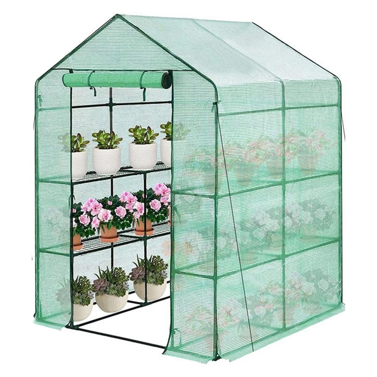 Greenhouse Cover Greenhouse Pe Cover Waterproof Replacement Green