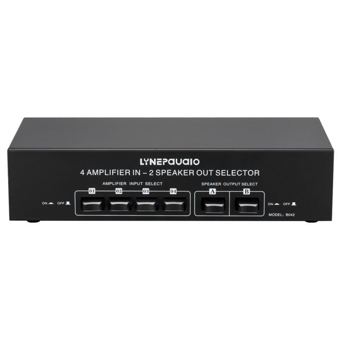 4 Input 2 Output Power Amplifier Speaker Distributor Output 300W Per