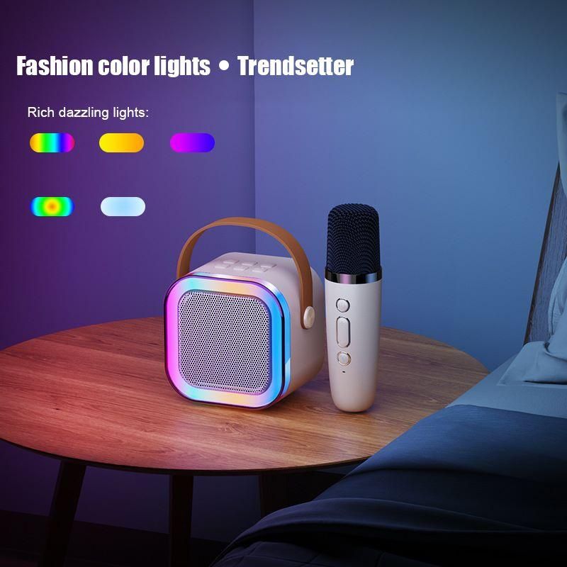 Mini Home KTV Bluetooth Speaker with  Karaoke Microphone