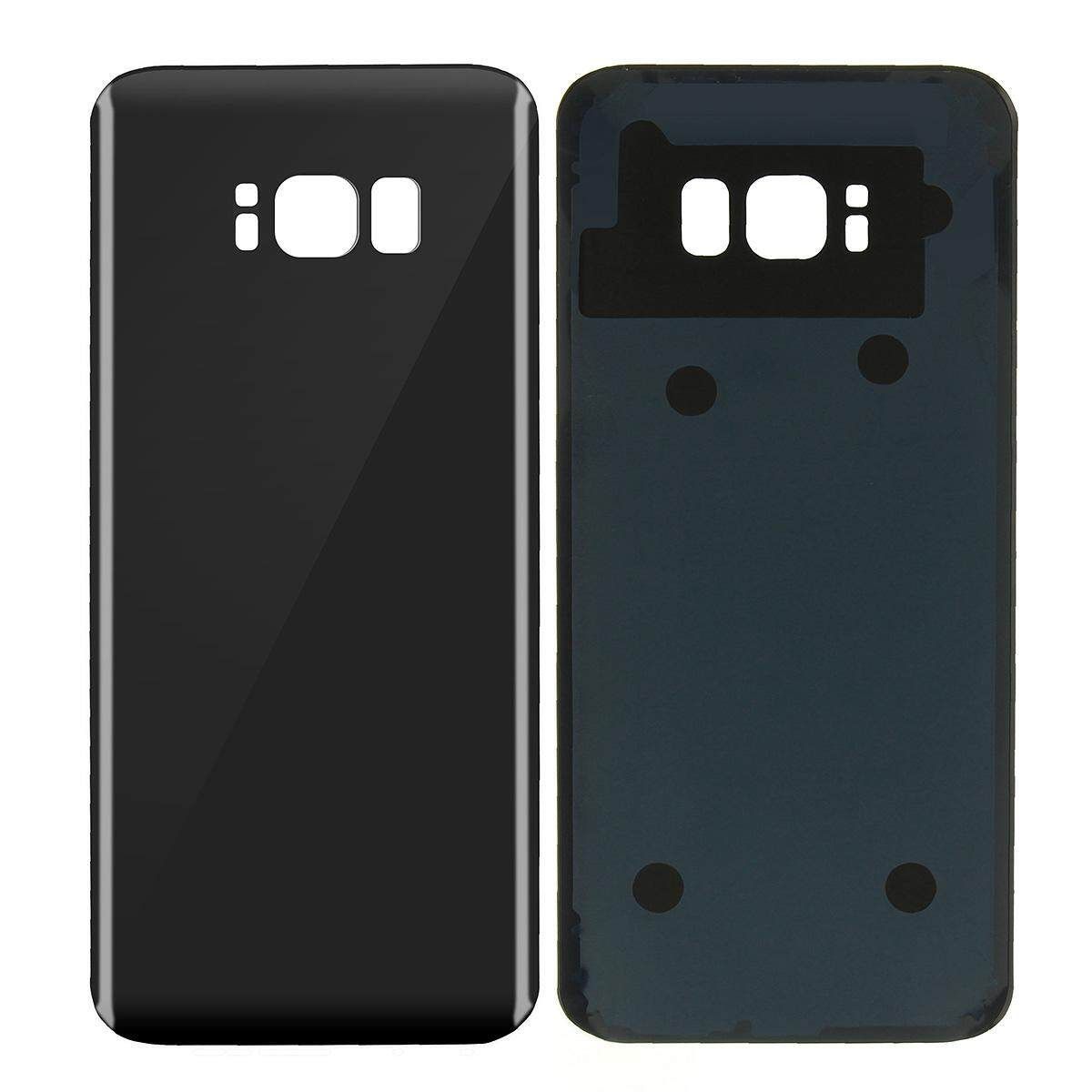Rear Back Housing Glass Cover Replacement For Samsung Galaxy S8 Plus Black