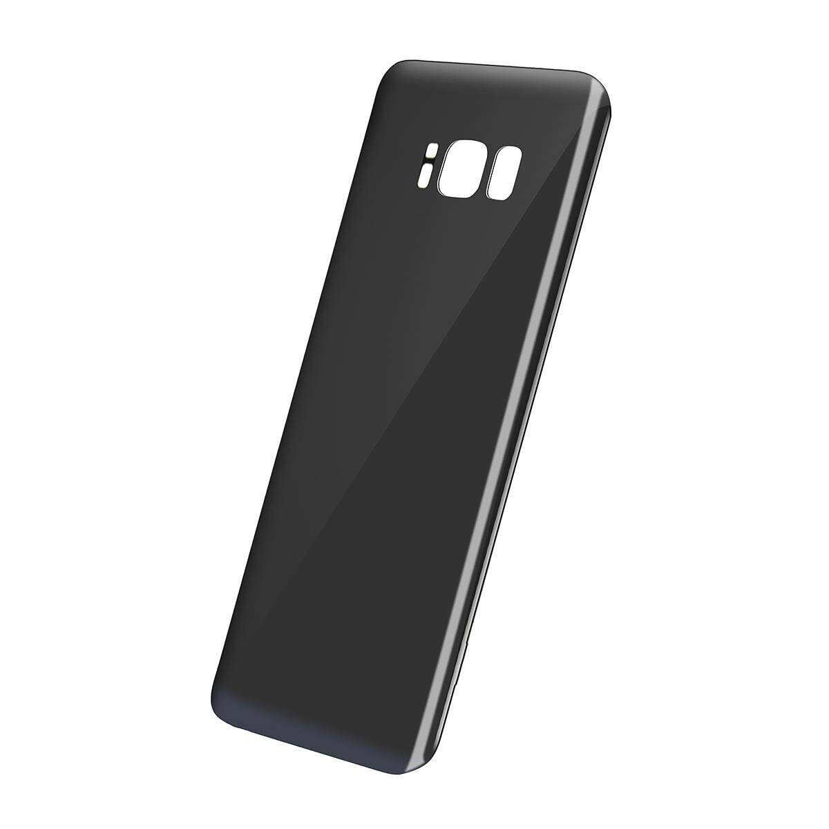 Rear Back Housing Glass Cover Replacement For Samsung Galaxy S8 Plus Black