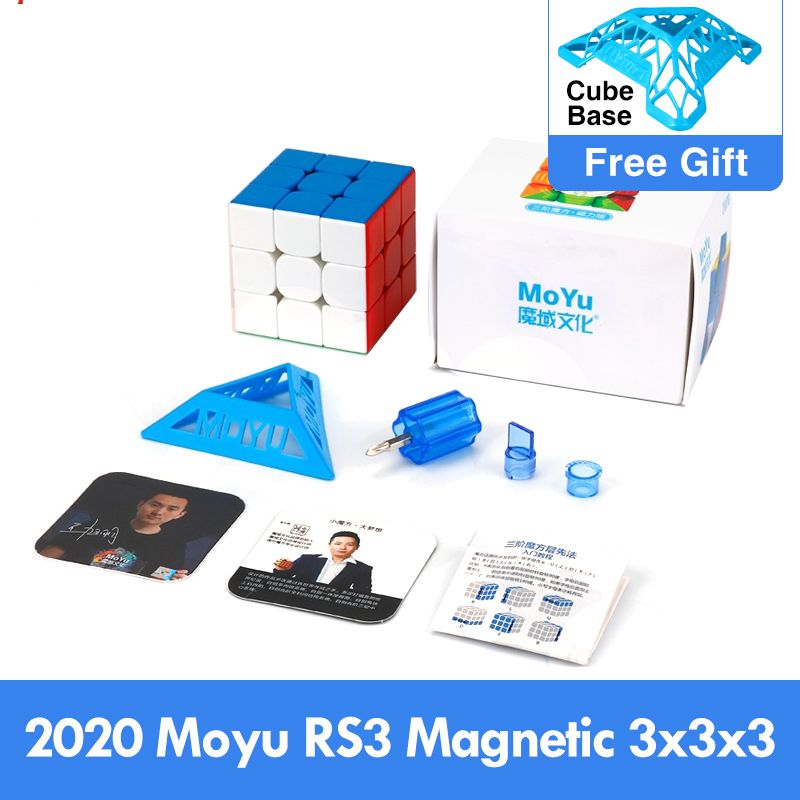 Moyu Maglev RS3M 2021 Magnetic 3x3x3 Magic Cube RS3 M 2021