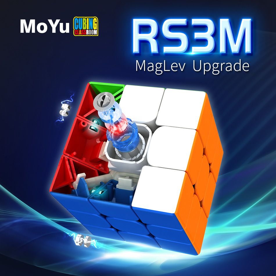 Moyu Maglev RS3M 2021 Magnetic 3x3x3 Magic Cube RS3 M 2021