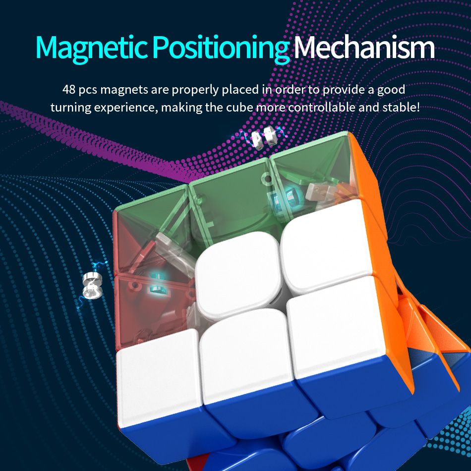 Moyu Maglev RS3M 2021 Magnetic 3x3x3 Magic Cube RS3 M 2021