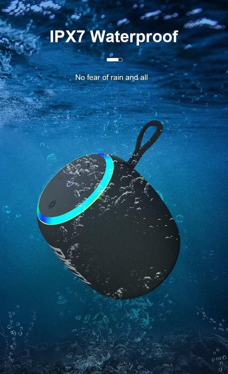 Bluetooth Portable Speakers Mini Waterproof IPX7 BMTL 15W For Outdoor