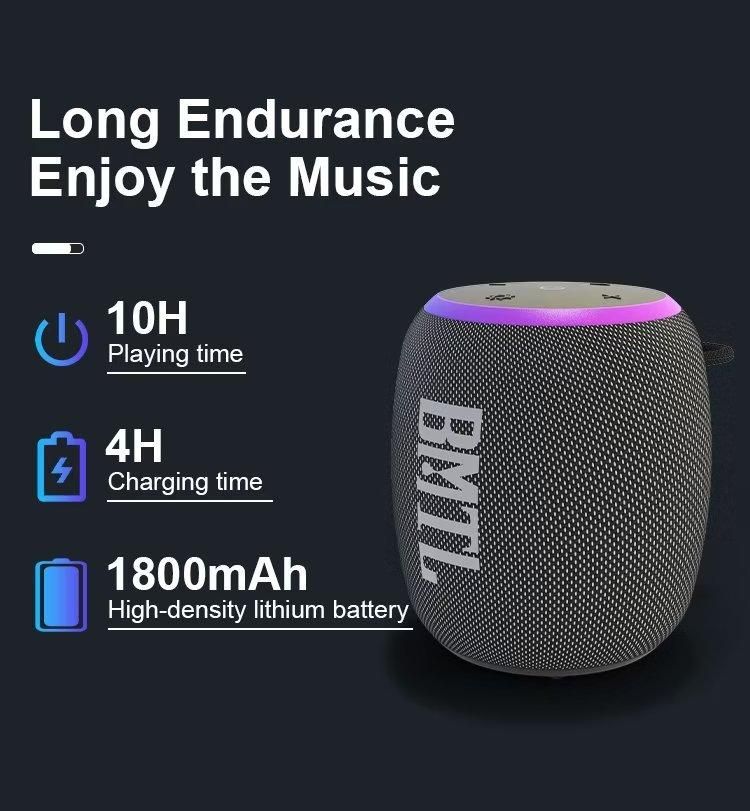 Bluetooth Portable Speakers Mini Waterproof IPX7 BMTL 15W For Outdoor