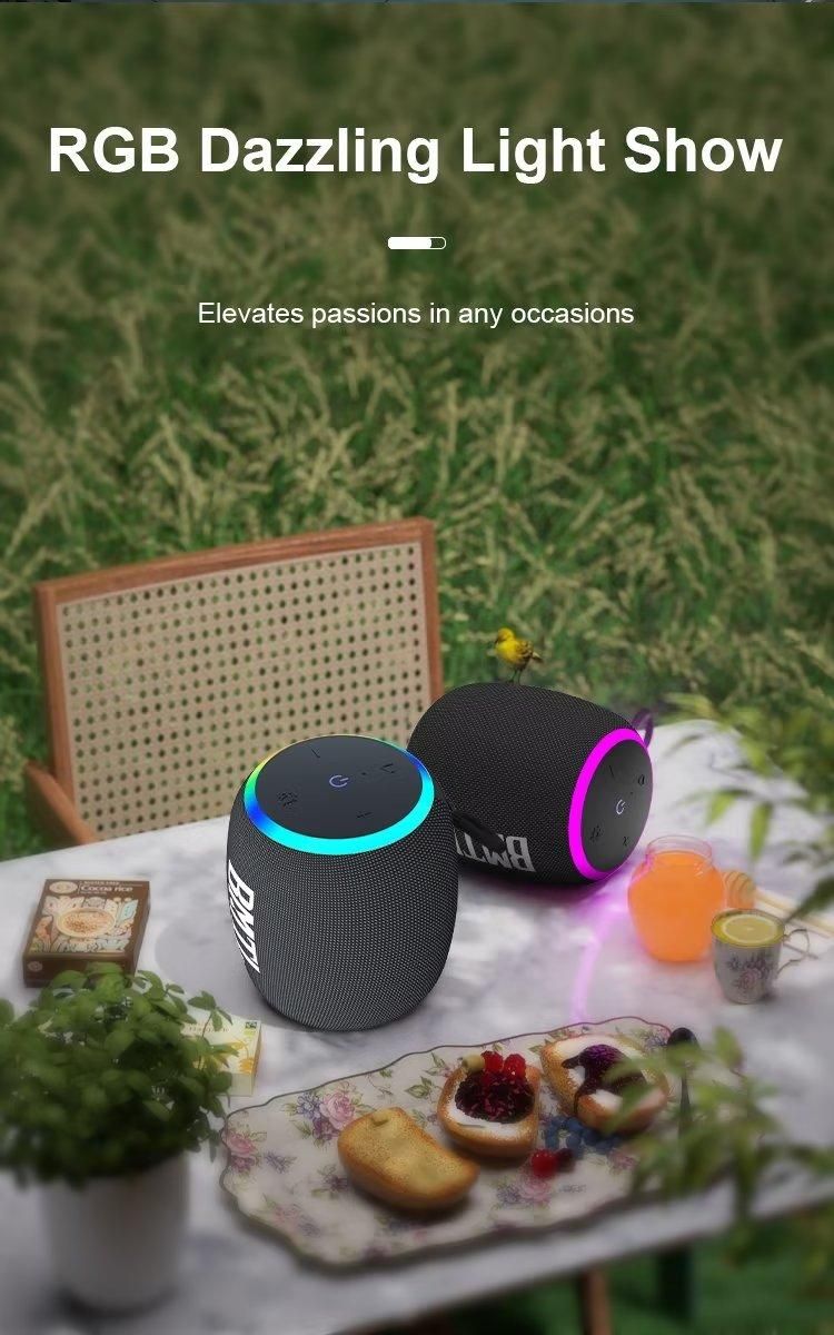 Bluetooth Portable Speakers Mini Waterproof IPX7 BMTL 15W For Outdoor